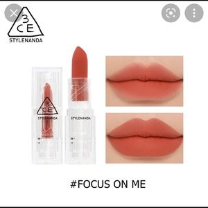 3CE soft matte lipstick #focus on me